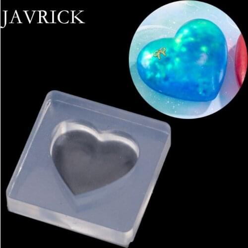Jewelry Silicone Mold 3D Heart Shape Pendant Epoxy Resin Jewelry DIY Craft Tool DIY Pendant Accessories Jewelry Making Tool