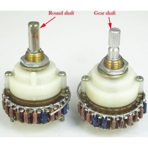 1pcs 23 Steps DALE Mono Shunt Type Volume Potentiometer 10K (One Channel)