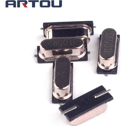 10PCS SMD HC 49S Type 11.0592M Passive Crystal Oscillator