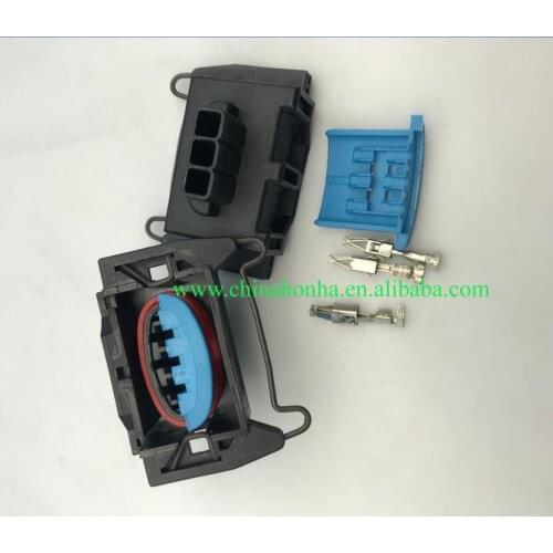 5/10pcs 3pin automotive wiring harness plug electric female auto waterproof connector