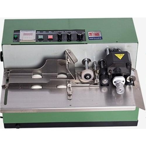 Automatic Ink Wheel Marking Machine Production Date Serial Number Food Plastic Film Bag Package Colored Printing Coding Machine