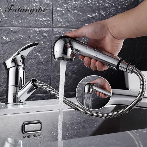 FALANGSHI Pull-out Kitchen Faucets