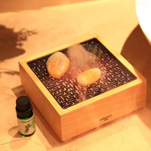 Classical Wooden Aroma Diffuser Humidifier Household SPA Ultrasonic Essential Oil Diffuser DC24V Electric Mist Maker 30ml/H