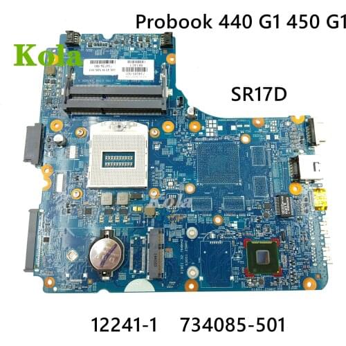 Laptop motherboard For HP Probook 440 G1 450 G1 Mainboard 734085-001 734085-501 12241-1 48.4YW05.011 SR17D 100% fully tested