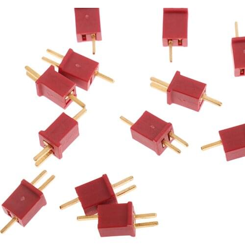 20x Mini T Plug Deans Connectors Ultra Plug Deans for LiPo Battery ESC Motor