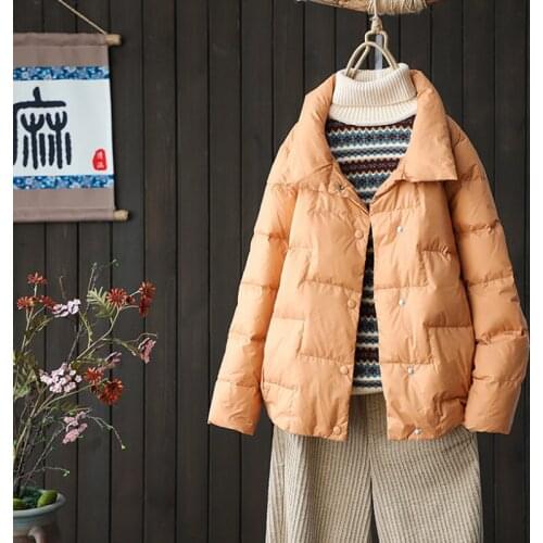 New Short Winter Jacket Women Warm Down Cotton Jacket Parkas Female Casual Loose Outwear Korean Cotton-padded Winter Coat