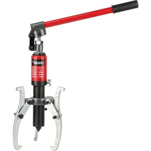 Professional Hydraulic Cylinder 5T Hydraulic Gear Puller Pumps Oil Tube 3 Jaws Drawing Machine Hydraulic Crimping Pliers