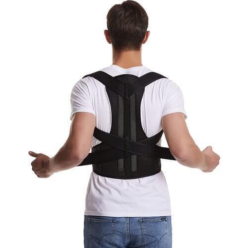 2021 Hot sale Adjustable Corset Back Posture Corrector Therapy Shoulder Lumbar Brace Spine Support Belt Posture Correction Adult
