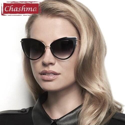 Chashma Cat Eye Polarized Lens UV Protection Sunglasses Women Anti Glare Gafas for Driving Sun Glasses with Prescription