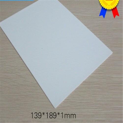 99 material alumina ceramic sheet 139*189*1mm thermal insulation insulating fin insulation gasket ceramic substrate