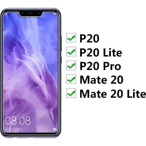 5Pcs Tempered Glass For Huawei Mate 20 Lite P20 Pro Protective Glas Screen Protector On Mate20 20lite P 20 P20lite P20pro 20pro