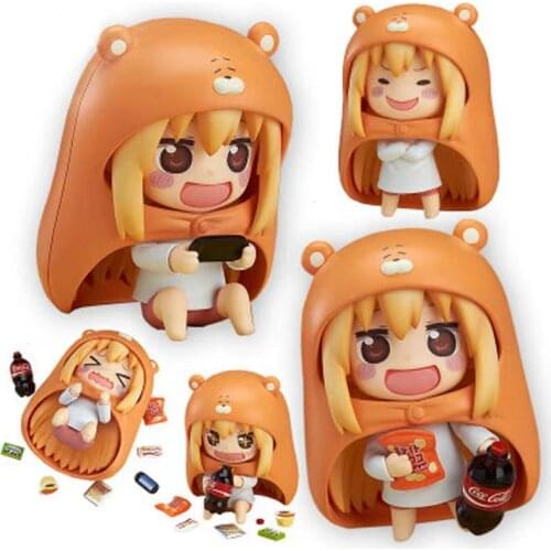 10cm Himouto! Umaru-chan Figure Doma Umaru Anime Figures Hot Cute Anime Figure Girl Action Figure Collectible Model Toy New