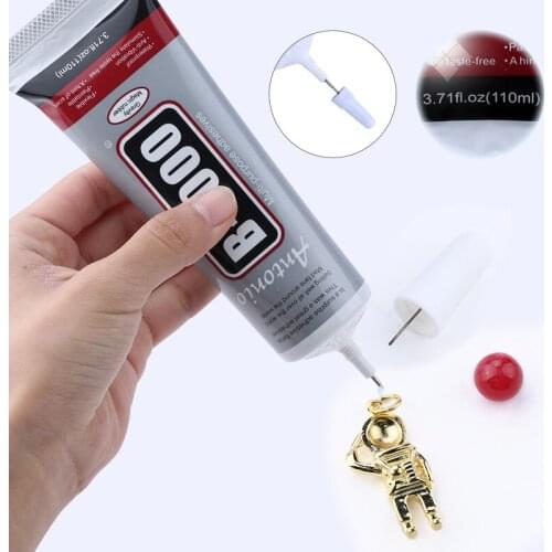 110ML Jewelry Cold Glue B7000 Rhinestone Glass Mobile Phone Metal Epoxy Resin Super B7000 Glue Sealant For Jewelry