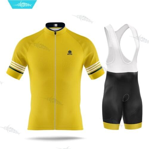 2020 Summer Cycling Clothing Comfortable Racing Bicycle Clothes Suit Quick-Dry Mountain Bike Cycling Jersey Set Mallot Ciclismo