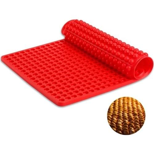 468 Holes Ball Sphere Silicone Mat for Chocolate Baking Round Silicone Cake Pastry Bakeware Form Pudding Candy Mold