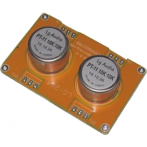 Jensen 10K: 10K audio transformer engraved version of Luge PT-11 Permalloy transformer, inductance is about 800H-1500H