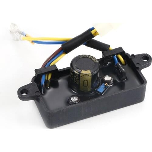 Automatic Voltage Regulator Rectifier Single Phase Generator AVR Spare Parts for 2KW-3KW Chinese Gasoline Generator Practical