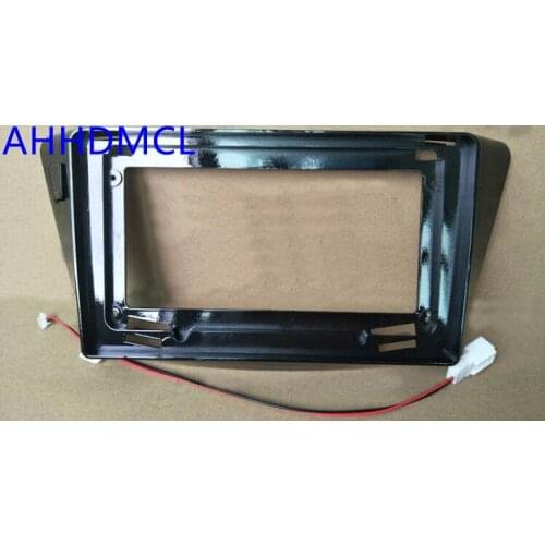 Car Fascia Navigation Fascias Dash Frame Kit For 9" Universal Android Multimedia Player For JAC J5 Heyue RS 2013 2014 2015