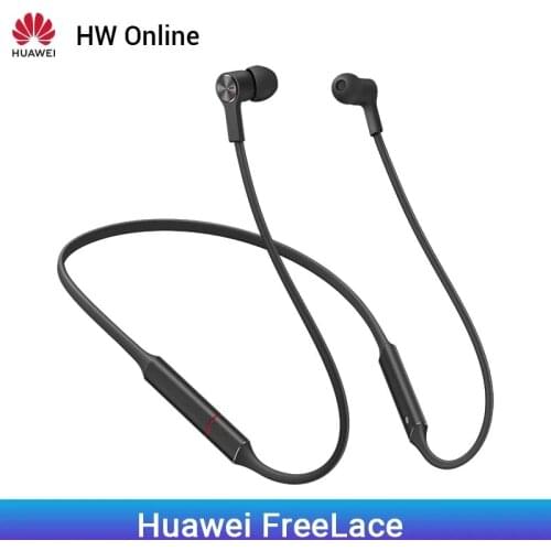 Huawei FreeLace Sport Earphone Bluetooth 5.0 wireless Headset Memory Cable Metal Cavity Liquid Silicon MAGNETIC SWITCH