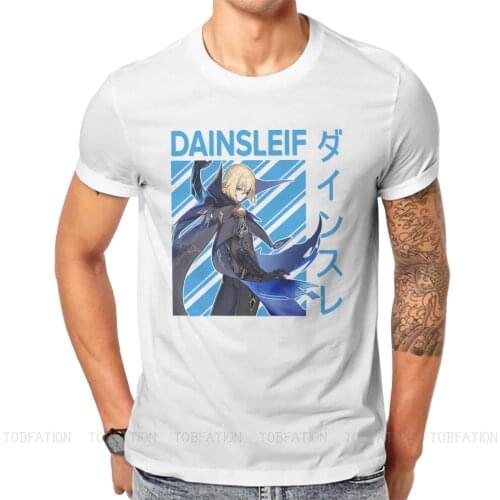 Dainsleif Cool Special TShirt Genshin Impact Game Paimon Childe Top Quality New Design Gift Clothes T Shirt Short Sleeve