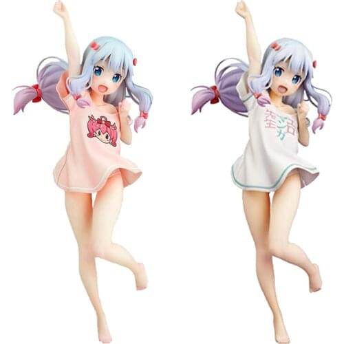 Ques Q Ero Manga Sensei Sagiri Izumi Ending Mode PVC Action Figure Anime Sexy Girl Figure Model Toys Collection Doll Gift