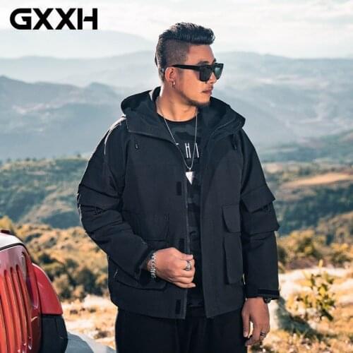 Мужские куртки с капюшоном GXXH China At AliExpress