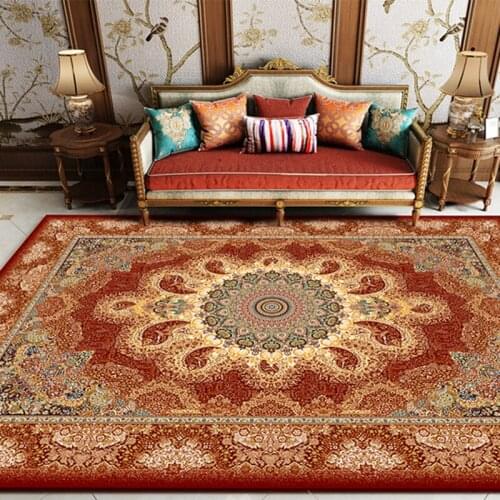 India Persian Soft Area Rug Living Room Bedroom Kitchen Corridor Floor Carpet Home Decoration Study Dinning Rug Coffee Table Kid