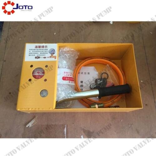 Plumber Tools Manual Pressure Test Pump Water Pressure Testing Hydraulic Pump 2.5mpa/25kg