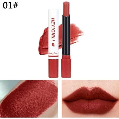 Cigarette Box Lipstick 4pcs Set Colors Matte Long Lasting Stick Matte Velvet Red Tube Lips Nude Waterproof Lip Women Makeup A7G6