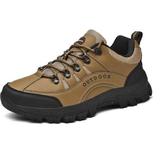 Outdoor Men Treking Shoes Breathable Climbing Hiking Sneakers Men Trainers Comfortable Walking Casual Shoes Men Camping Shoes