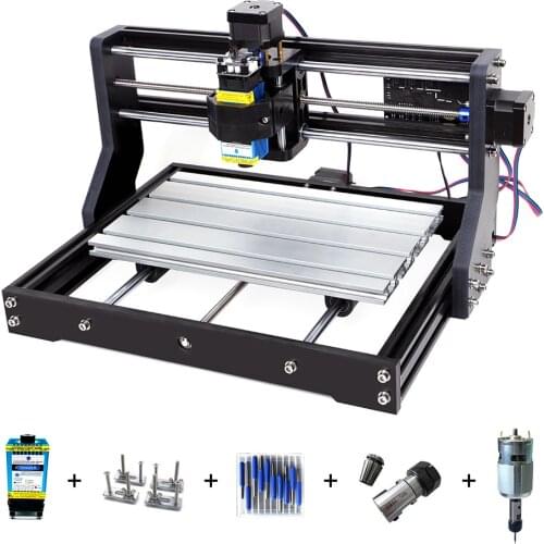 CNC 3018 Pro Laser Engraver DIY Upgraded Version Wood Routers Machine 3 Axis PCB Milling Mini CNC Laser Cutter Engraving Machine