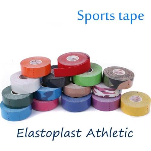 15 Colors 2 Size Athletic Wrap Tape Self Adhesive Elastic Bandage Elastoplast Sports Protector Ankle Knee Arthritis Protector