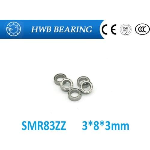 MR83ZZ MR83 ZZ Bearing 3x8x3 mm free shipping(10pcs) Miniature Ball Bearings Deep Groove Ball Bearings L-830ZZ