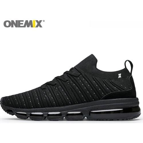 Onemix Men Running Shoes Air Mesh Knit Cushion Sneakers women Designer Jogging Sneakers Outdoor Sport Walking Trainers Best