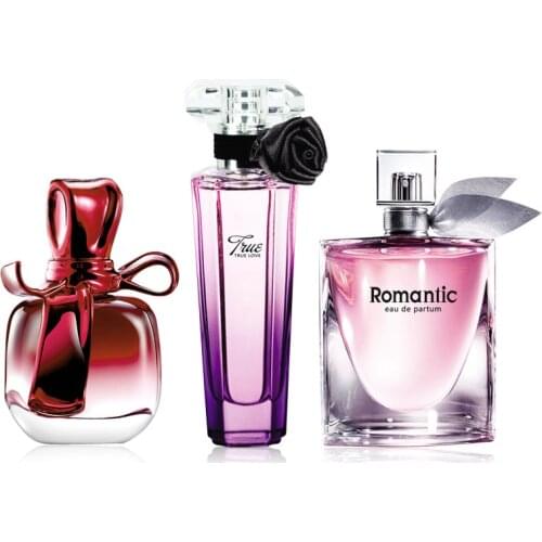 25ml*3Pcs/Box Perfume Spray Scent Set for Women Fragrance Perfumed Eau De Toilette Long Lasting Deodorants Anti Odor Parfum