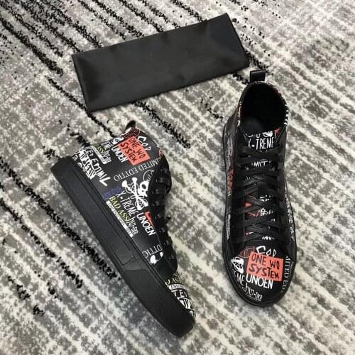 Luxury Brand Personality Tassel skull Pattern Dress Shoes 2021 winter New Casual leather shoes Nightclub Christmas Party Shoes