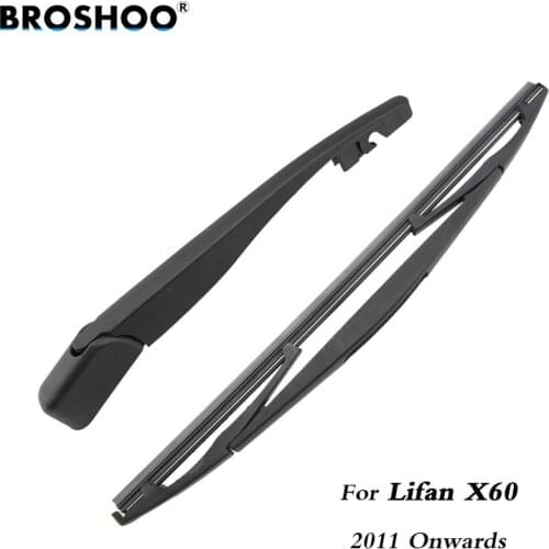 BROSHOO Car Rear Wiper Blades Back Windscreen Wiper Arm For Lifan X60 Hatchback (2011 Onwards) 305mm,Auto Accessorie Styling