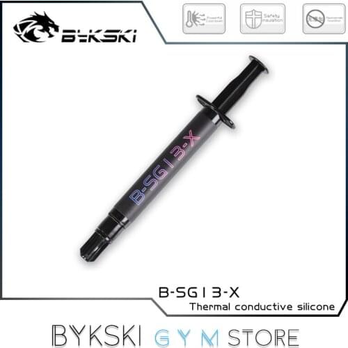 Bykski Thermal Paste For Cpu GPU Computer/Laptop Water Cooling Slicone Grease 2g, 13.4W/m-k, B-SG13-X