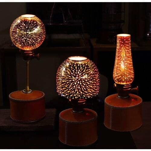 Thous Winds Lumiere lantern Wass gas lamp glass lampshade outdoor camping lamp glass lantern accessories