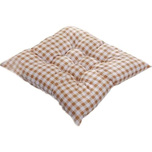 Comfortable Mini 34x34 cm Cushion Chair Indoor Outdoor Lattice Cushion Lattice Cushion Soft Chair Fart Cushion