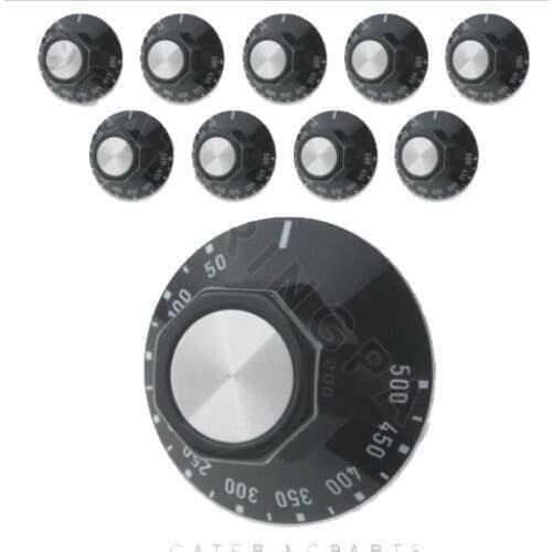 Pack de 10 Ego 00.00524.834 Thermostat Boutons Commande pour Fours à Pizza KN31