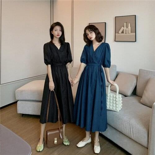 2020 spring summer autumn new woman Lady fashion casual sexy women Dress female party Dress long dress Vq17