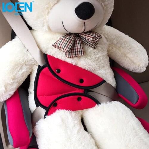 High Quality Baby Safety Seat Belts Cover Breathable Adjuster Kids Protector Child Positioner Triangle Seat Belt Clip For Cars