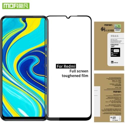 For Redmi Note 9 9S Glass Tempered Full Cover Tempered Glass Film For Redmi Note 9 pro Max Screen Protector Protective glass