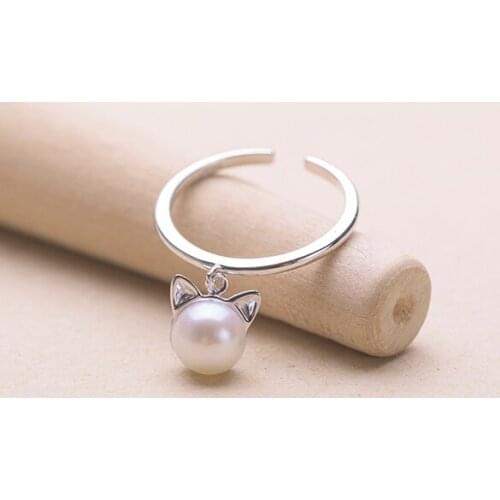 925 Sterling Silver C Open Rings For Women High Quality Lady Prevent Allergy Sterling-silver-jewelry