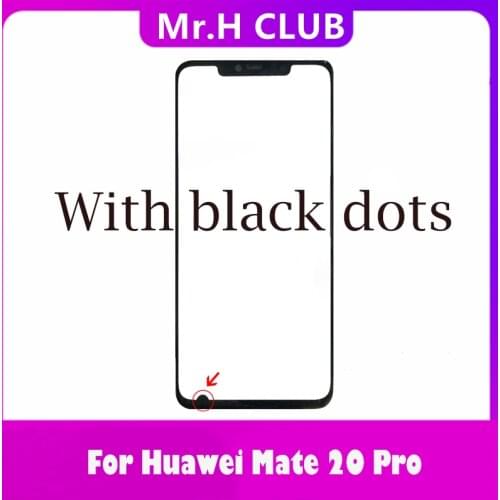 Original Super AMOLED LCD Black dots For Huawei mate20 MATE 20 pro lcd display touch Screen no fingerprint NO Frame Assembly