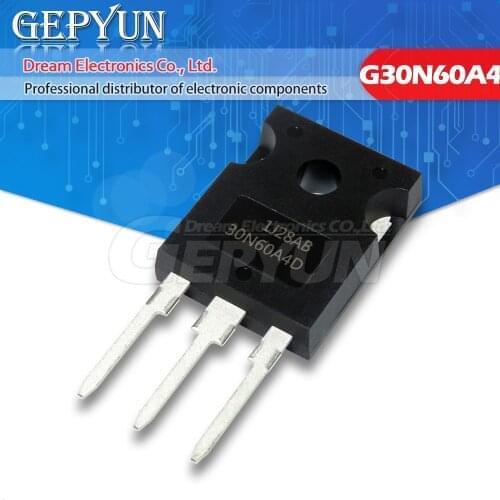 10PCS HGTG30N60A4D TO-247 HGTG30N60 30N60 TO-3P 30N60A4D TO247 new MOS FET transistor
