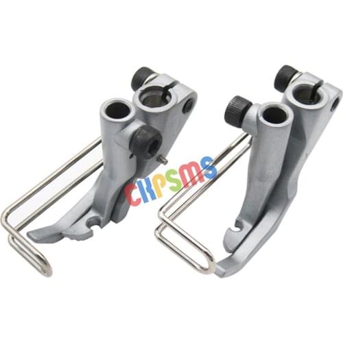 #107-11851+107-12859 / 107-11950+107-12958 Right And Left Zipper Presser Foot Set Fit For Juki LU-1509,LU-2210,LU-2212