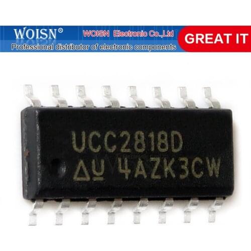 5pcs/lot UCC2818 UCC2818D SOP16 In Stock