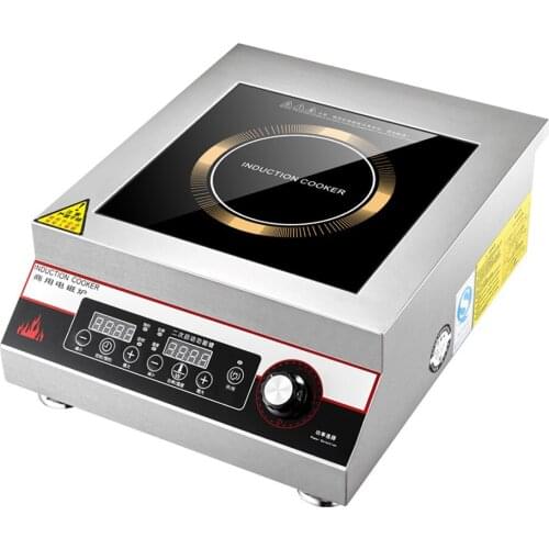 5000W Commercial Plane Induction Cooker Flat High-Power Hotel Canteen Induction Cooking Stove Electric Large Pot Induction Stove